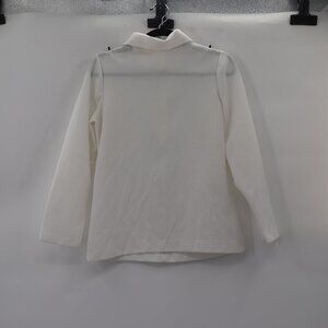 Vintage Trissi 1970s White Long sleeve Turtleneck